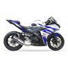 IXIL Uitlaatsysteem Hexoval Xtrem EVO SOVE | Zilver | Yamaha MT03