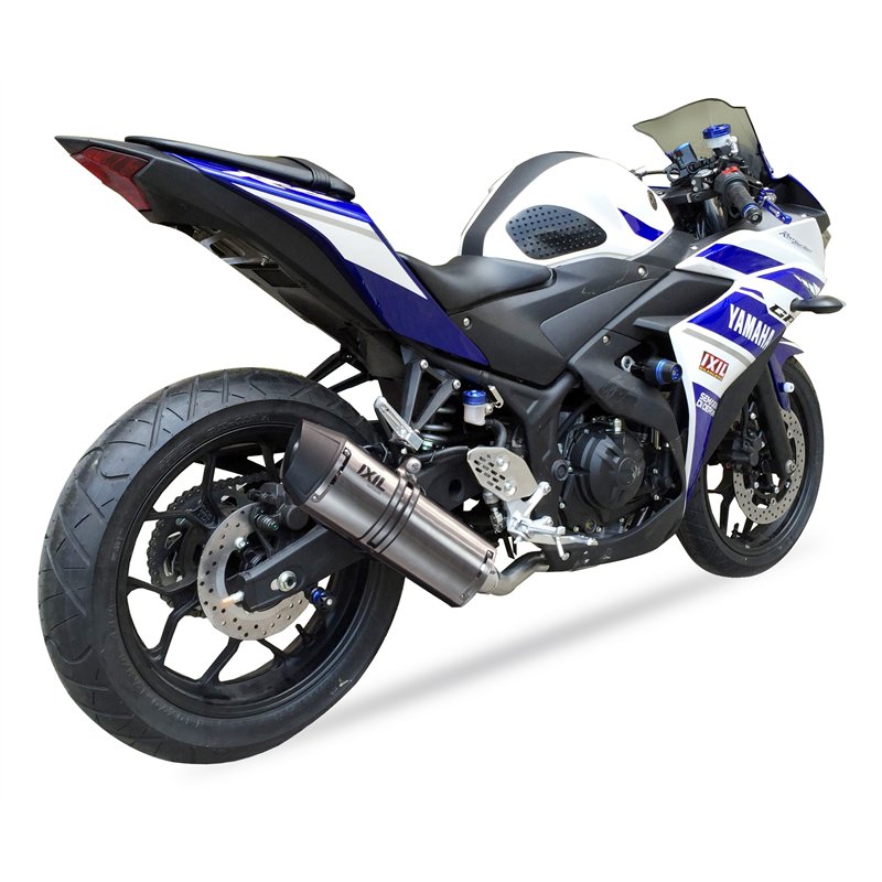 IXIL Uitlaatsysteem Hexoval Xtrem EVO SOVE | Zilver | Yamaha MT03