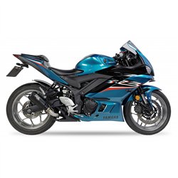 IXIL Uitlaat Race Xtrem RB | Zwart | Yamaha YZR-R3