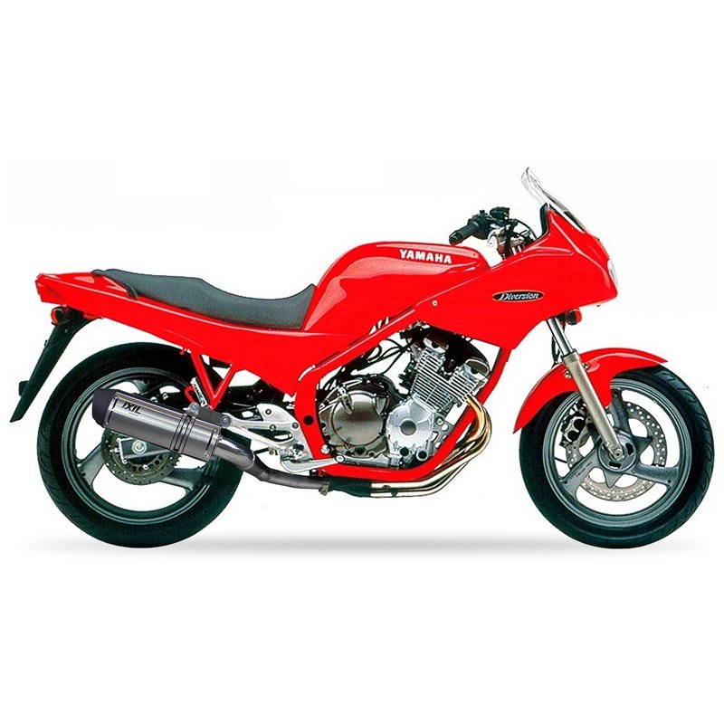 IXIL Uitlaat 2-1 Hexoval Xtrem EVO SOVE | Zilver | Yamaha XJ600N Diversion