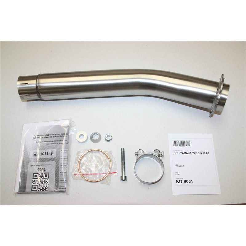 IXIL Silencer Hexoval Xtrem Stainless Steel Yamaha YZF-R6