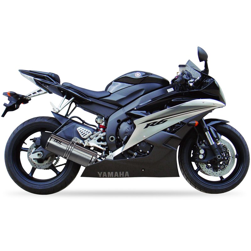 IXIL Uitlaat Hexoval Xtrem EVO SOVE | Zilver | Yamaha YZF-R6R