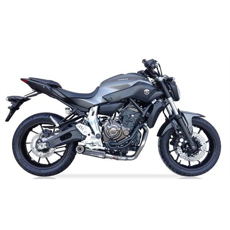 IXIL Uitlaatsysteem Super Xtrem SX1 | Zilver | Yamaha MT07