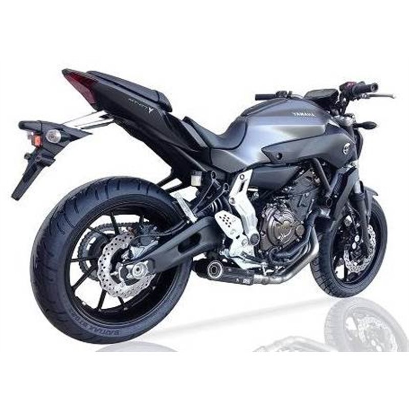 IXIL Uitlaatsysteem Super Xtrem SX1 | Zilver | Yamaha MT07