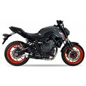 IXIL Uitlaatsysteem Dual Hyperlow XL L3XB | Zwart | Yamaha MT07