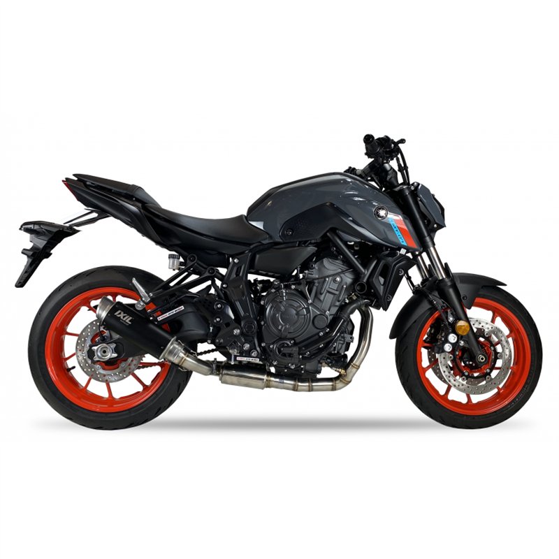 IXIL Uitlaatsysteem Sport Xtrem RC3B | Zwart | Yamaha MT07