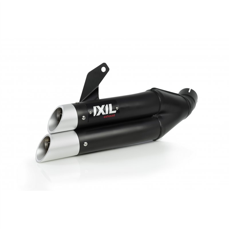 IXIL Uitlaatsysteem Dual Hyperlow XL L3XB | Zwart | Yamaha YZF-R7 A2