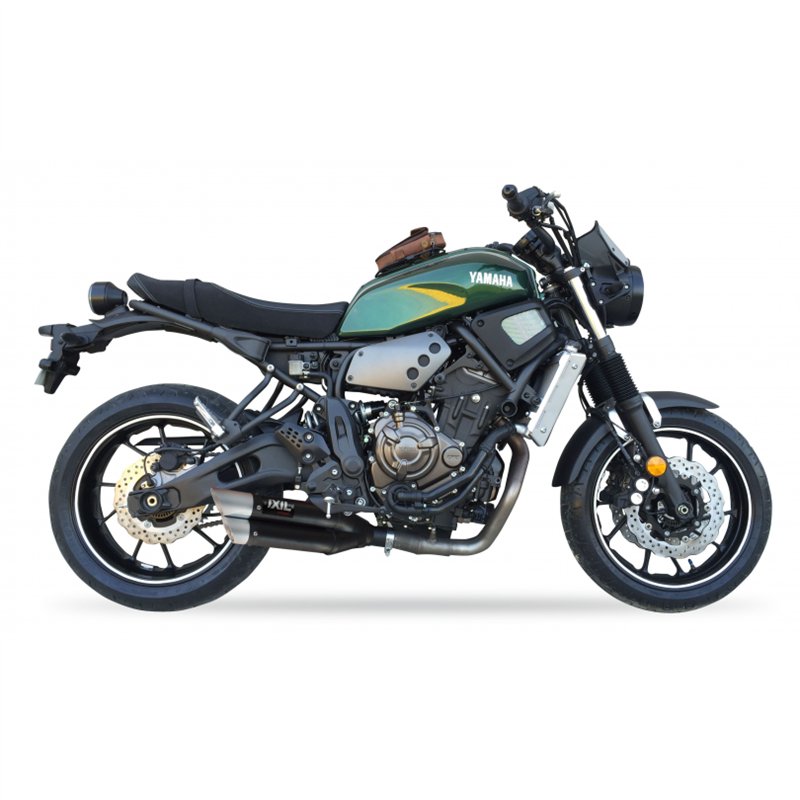 IXIL Uitlaatsysteem Dual Hyperlow XL L3XB | Zwart | Yamaha XSR700
