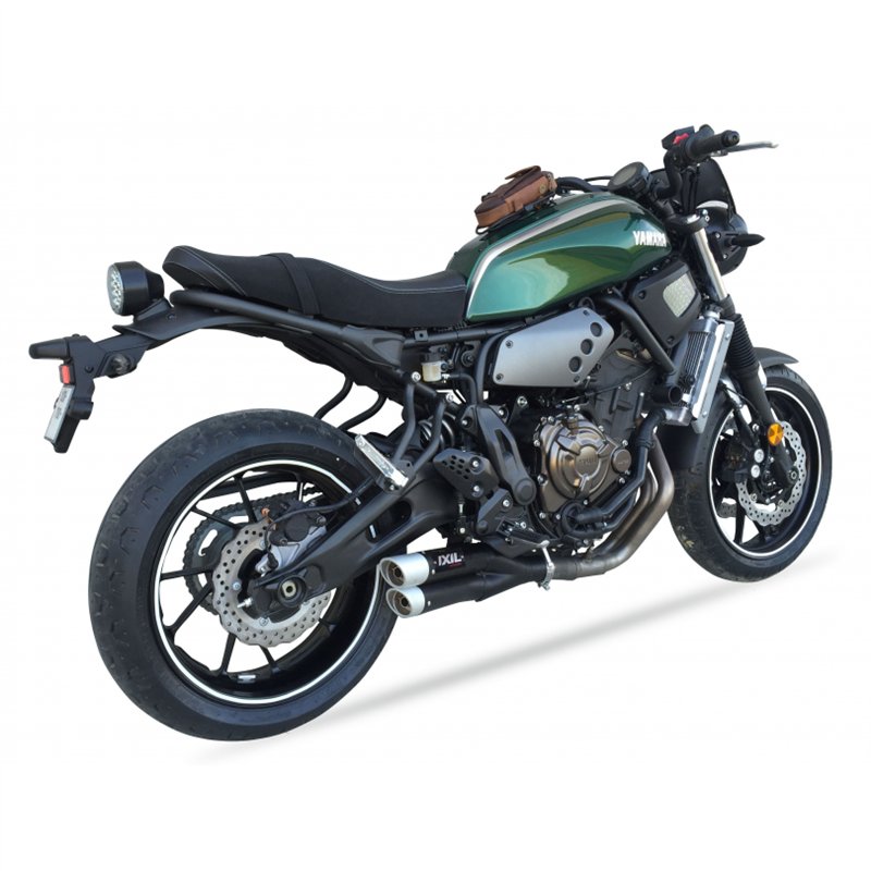 IXIL Uitlaatsysteem Dual Hyperlow XL L3XB | Zwart | Yamaha XSR700