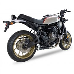 IXIL Uitlaatsysteem Dual Hyperlow XL L3XB | Zwart | Yamaha XSR700