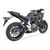 IXIL Uitlaatsysteem Dual Hyperlow XL L3XB | Zwart | Yamaha Tracer 700