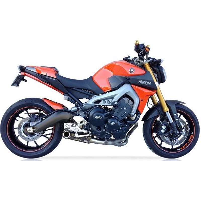 IXIL Uitlaatsysteem Super Xtrem SX1 | Zilver | Yamaha MT09