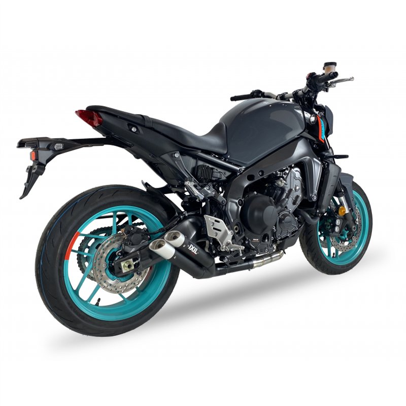 IXIL Uitlaatsysteem Dual Hyperlow XL L3XB | Zwart | Yamaha MT09