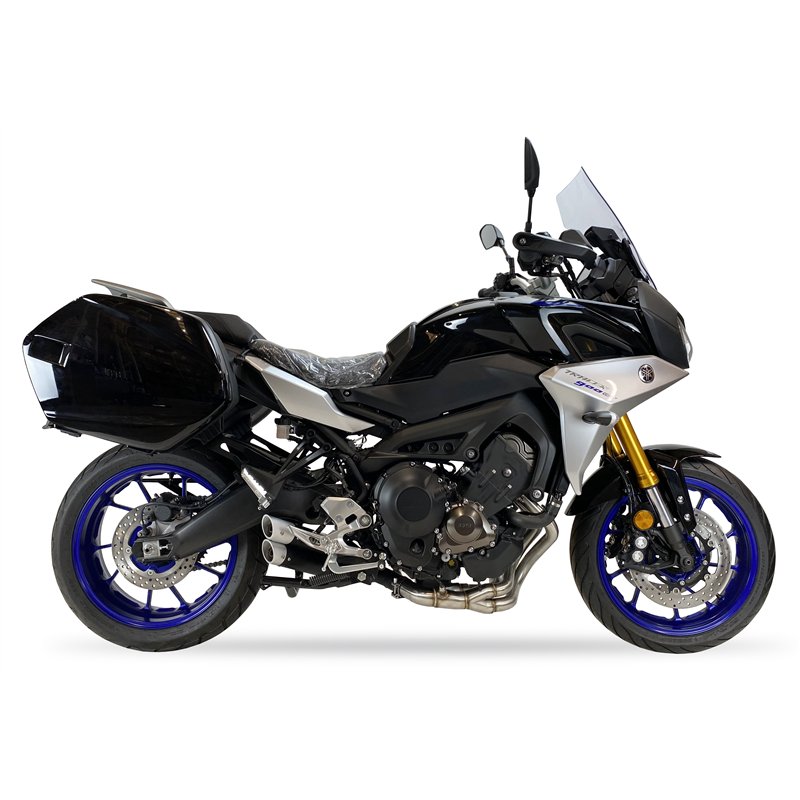 IXIL Uitlaatsysteem Dual Hyperlow XL L3XB | Zwart | Yamaha Tracer 900 GT