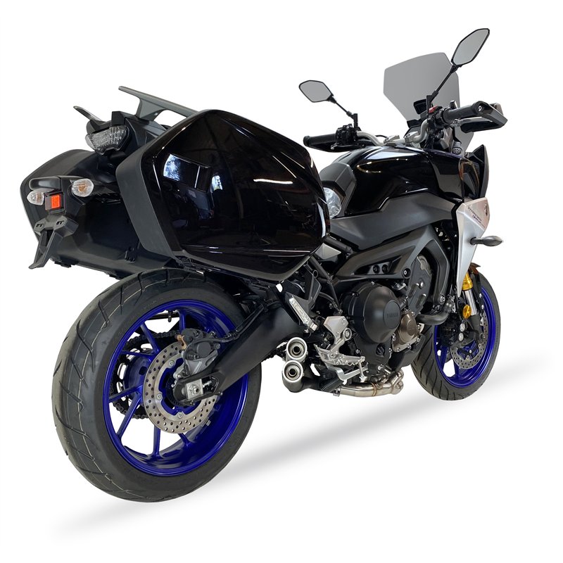 IXIL Uitlaatsysteem Dual Hyperlow XL L3XB | Zwart | Yamaha Tracer 900 GT