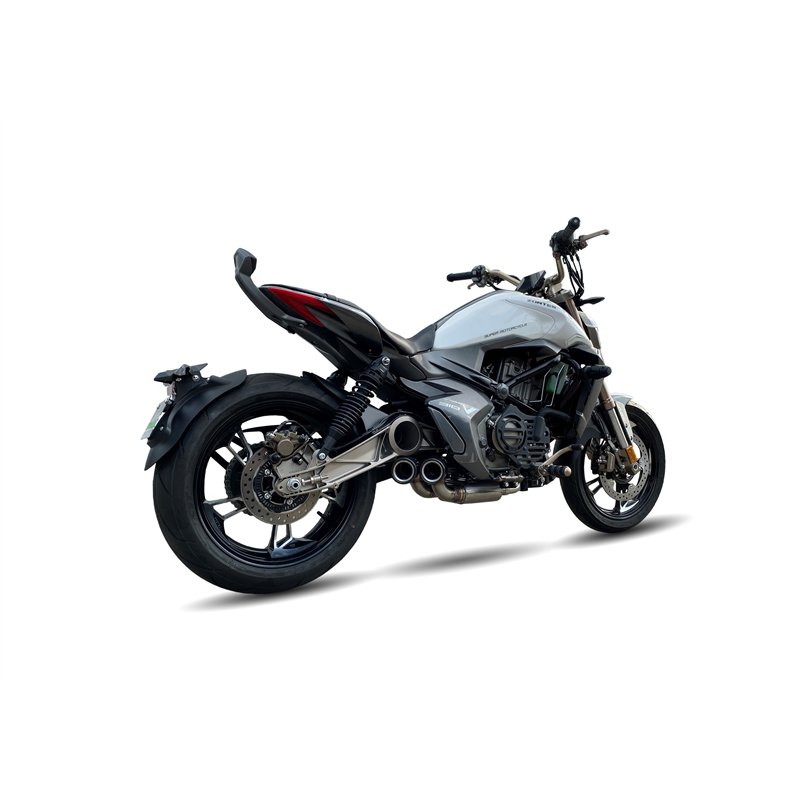 IXIL Uitlaatsysteem Super Xtrem SX1 | Zilver | Zontes V310