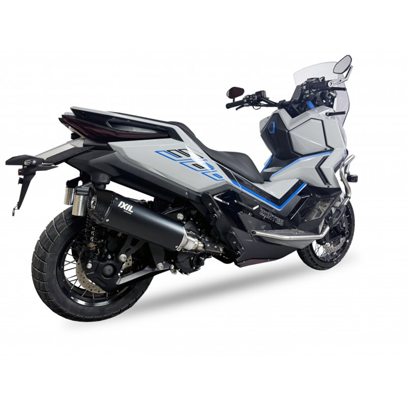 IXIL Uitlaatsysteem Hexoval Xtrem V4B | Zwart | Zontes 368 ADVenture