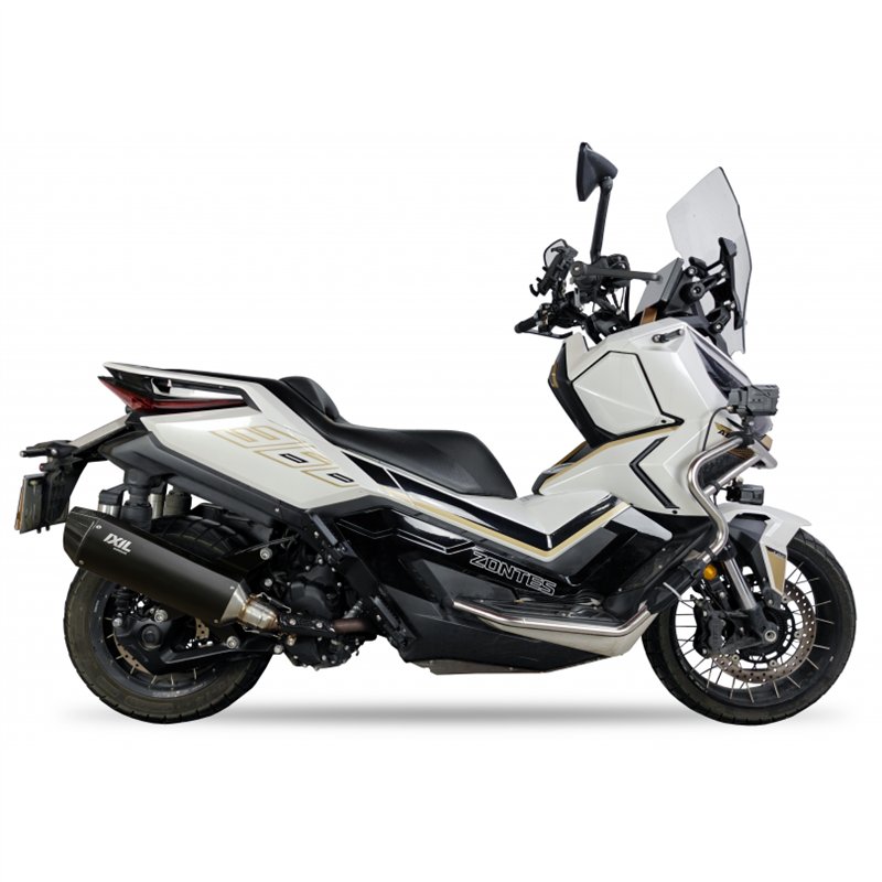 IXIL Uitlaatsysteem Hexoval Xtrem V4B | Zwart | Zontes 368 ADV