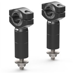 Voigt-MT Risers verstelbaar zwart (ø22.2mm/7/8")