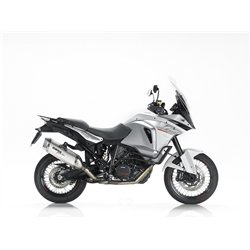 BOS Exhaust Desert Fox Silver KTM 1290 Super Adventure