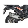 BOS Exhaust Desert Fox Silver KTM 1090 Adventure
