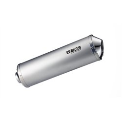 BOS Exhaust Oval 120 Black Edition Black BMW R1200R