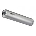 BOS Exhaust Oval 110 Silver Suzuki GSF1200 Bandit