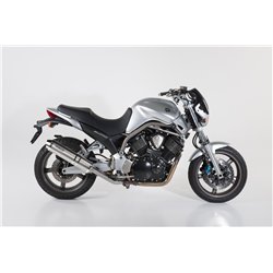 BOS Exhaust Silver Yamaha BT1100 Bulldog