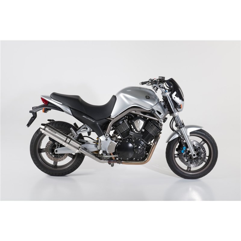BOS Exhaust Silver Yamaha BT1100 Bulldog
