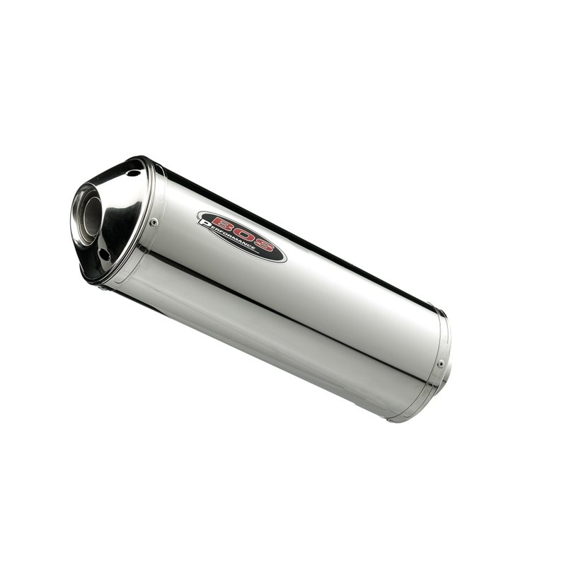 BOS Exhausts GP-2 Silver Suzuki GSX1300R Hayabusa