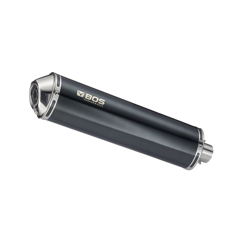 BOS Exhaust Silver Suzuki GSX600F/GSX750F