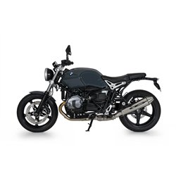 BOS Exhaust Taper Silver BMW 1200 R-NineT