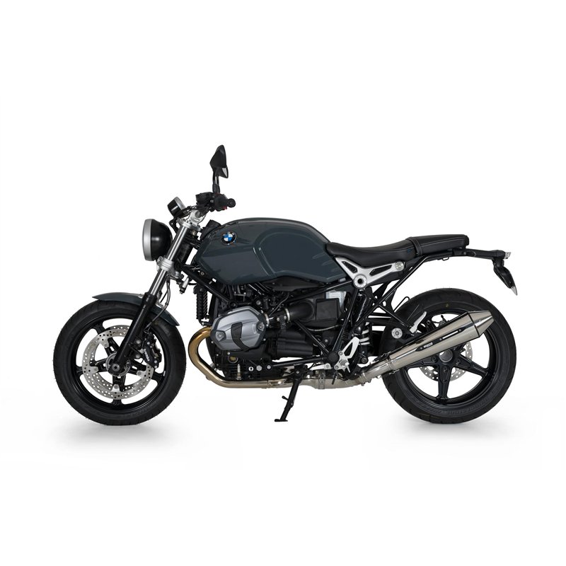 BOS Exhaust Taper Silver BMW 1200 R-NineT