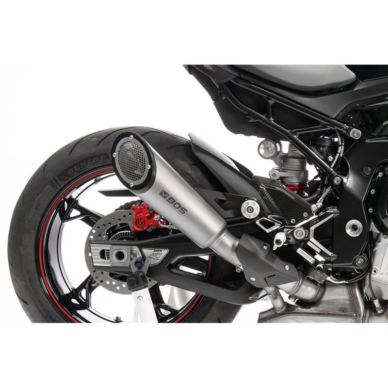 BOS Uitlaat SSEC GP Zilver BMW S1000R