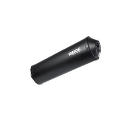 BOS Uitlaat Oval 120 Black Edition | Zwart | BMW R1200RT/R1200ST