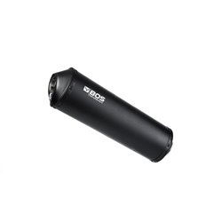 BOS Uitlaat Oval 120 Black Edition | Zwart | Suzuki GSX650F