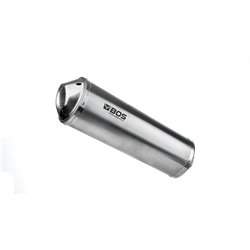 BOS Exhaust GP-2 | Silver | Suzuki GSF650 Bandit