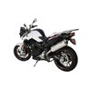 BOS Exhaust Oval 120 | Silver | BMW F800R