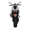 BOS Exhaust Oval 120 | Silver | BMW F800R
