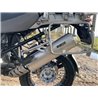 BOS Exhaust Oval 120 | Silver | BMW R1200GS