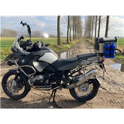 BOS Uitlaat Oval 120 | Zilver | BMW R1200GS