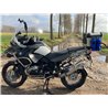 BOS Exhaust Oval 120 | Silver | BMW R1200GS