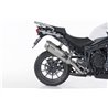 BOS Uitlaat Desert Fox | Zwart | Triumph 1200 Tiger Explorer