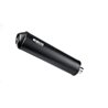BOS Uitlaat Oval 110 Black Edition | Zwart | Suzuki GSF600 Bandit