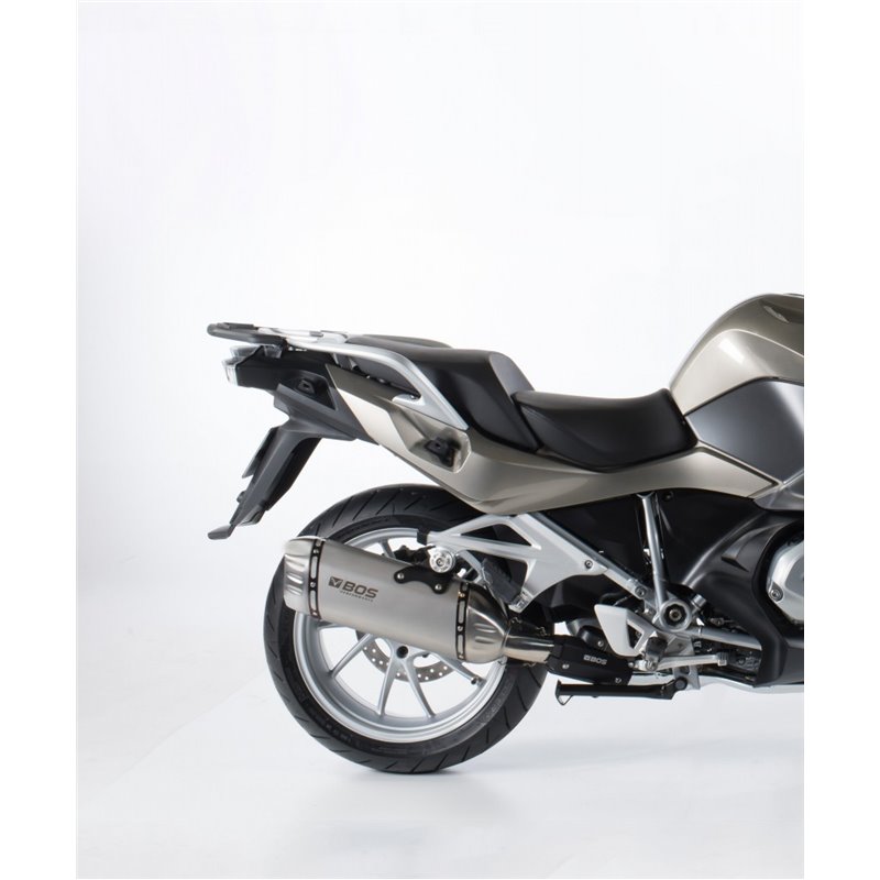 BOS Uitlaat Desert Fox | Zilver | BMW R1200RT