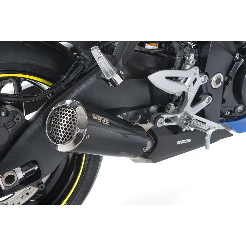 BOS Uitlaat SSEC RR | Carbon | Suzuki GSX-S1000