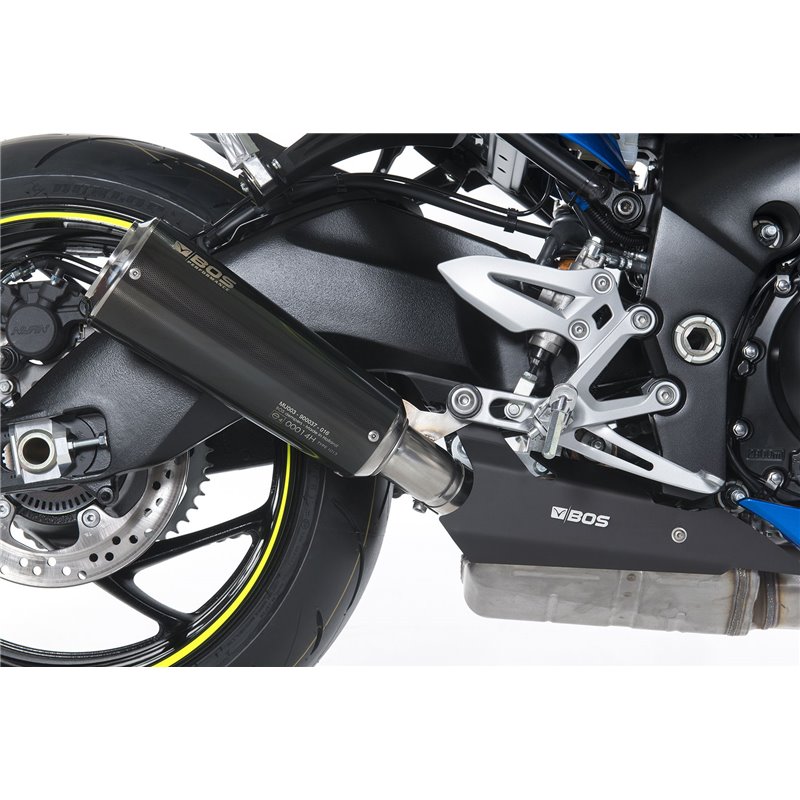 BOS Uitlaat SSEC RR | Carbon | Suzuki GSX-S1000
