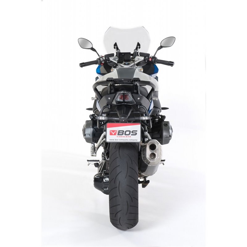 BOS Exhaust Desert Fox | Silver | BMW R1200R/R1200RS