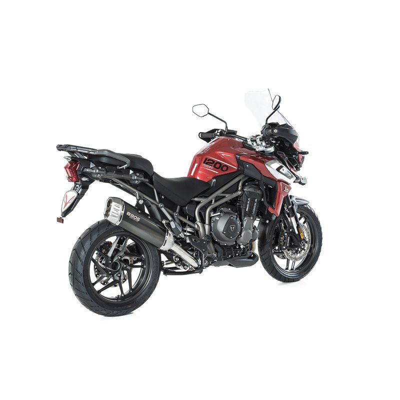 BOS Uitlaat Desert Fox | Carbon | Triumph 1200 Tiger