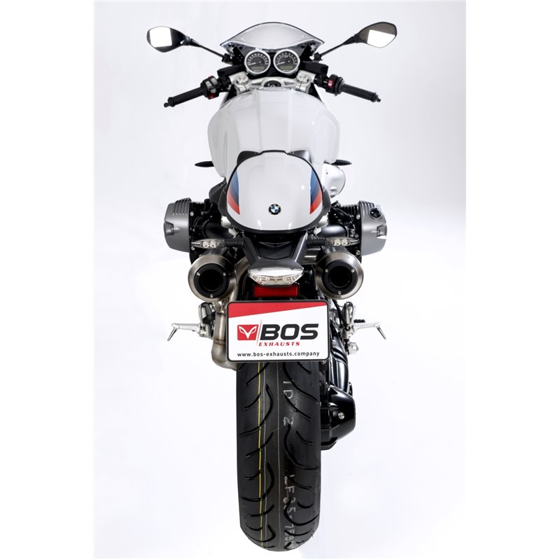 BOS Exhausts SSEC GT | Silver | BMW 1200 R-NineT